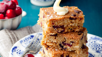 Gluten-Free White Chocolate Cranberry Bars